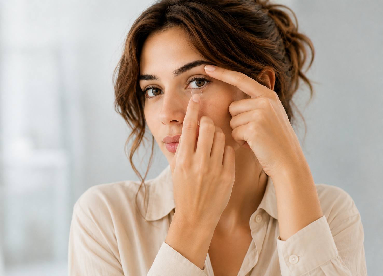 Adaptation personnalisée de lentilles de contact
