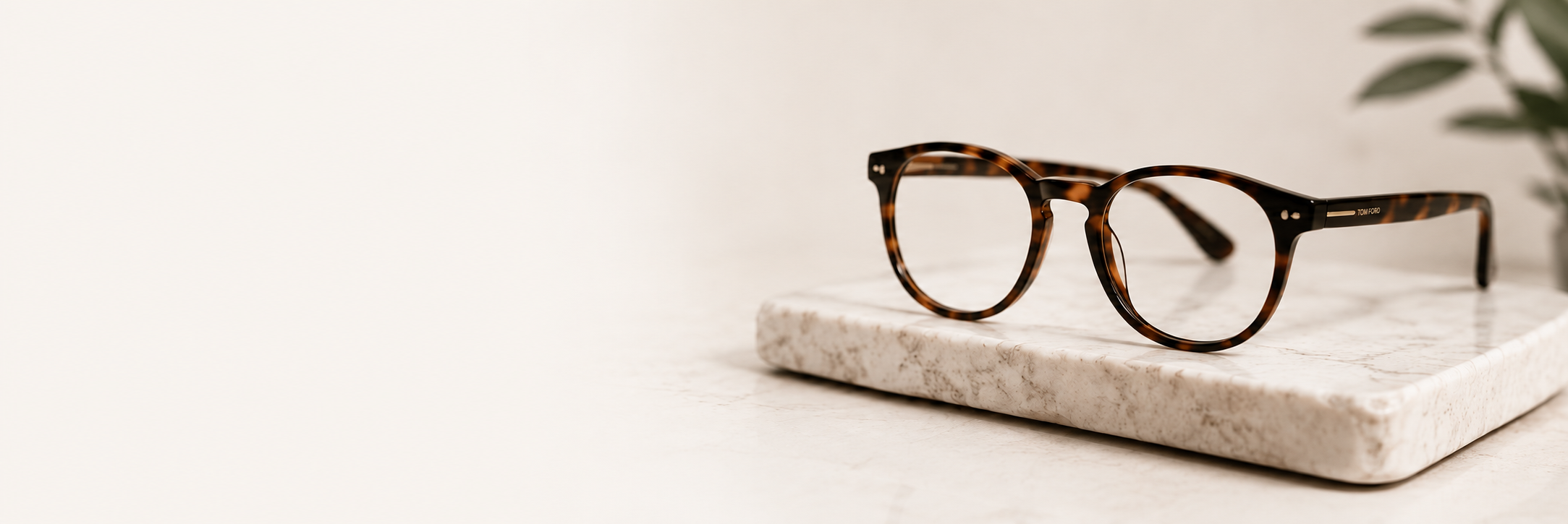 Monture optique mise en avant